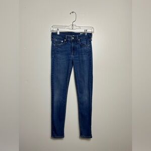 Rag & Bone Cate Mid-Rise Skinny Ankle Jeans size 24